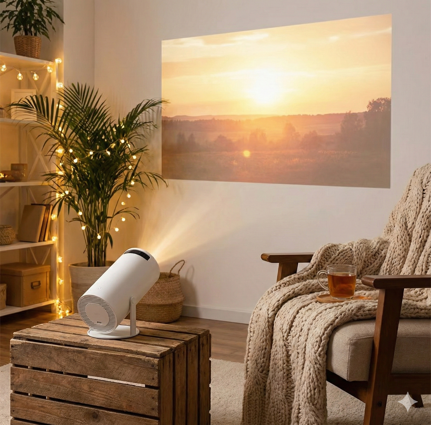 Cinematic Anywhere Projector™